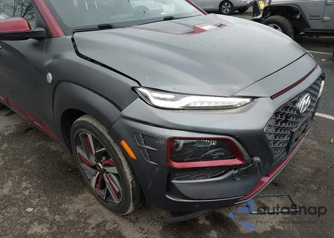 2019 Hyundai Kona Iron Man from USA, damaged, VIN KM8K5CA51KU315211